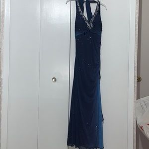 Sparkly blue dress
